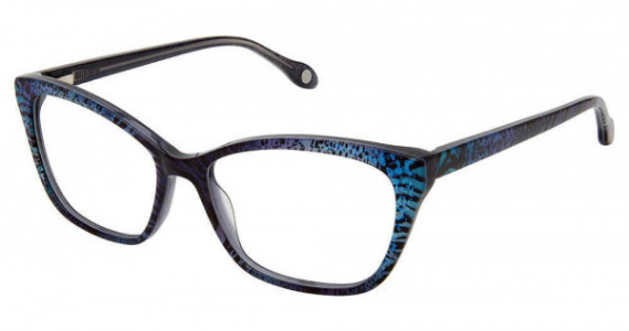 Fysh UK F-3695 Eyeglasses, S401-BLUE TURQUOISE