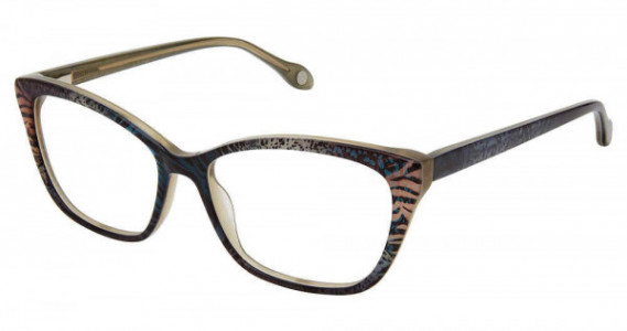 Fysh UK F-3695 Eyeglasses, S414-CHAMPAGNE TEAL