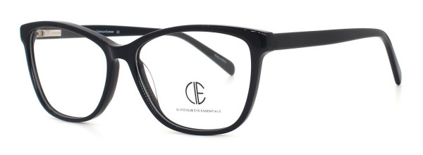 CIE CIE186 Eyeglasses, CRYSTAL/BROWN (4)