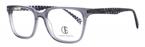 CIE CIE184 Eyeglasses, CRYSTAL/GREY (2)