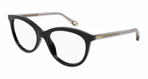 Chloé CH0117O Eyeglasses, 002 - HAVANA with BROWN temples and TRANSPARENT lenses