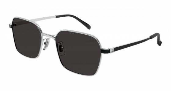 dunhill DU0036S Sunglasses, 005 - SILVER with GREY lenses