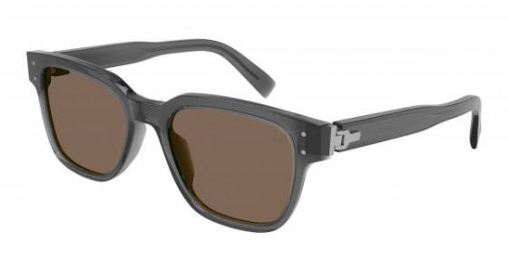 dunhill DU0045SA Sunglasses, 003 - GREY with BROWN lenses