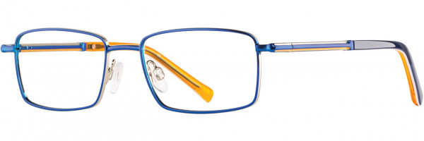 db4k High Five Eyeglasses, 1 - Cobalt / Orange