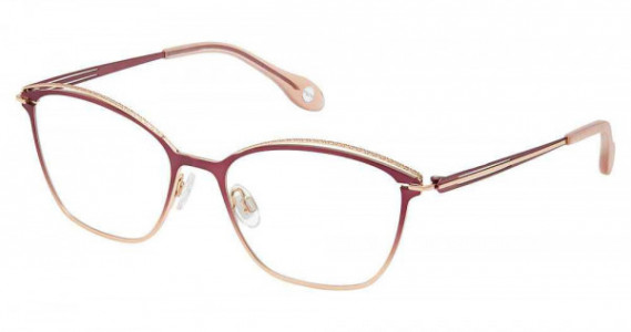 Fysh UK F-3696 Eyeglasses, M207-LILAC ROSE GOLD