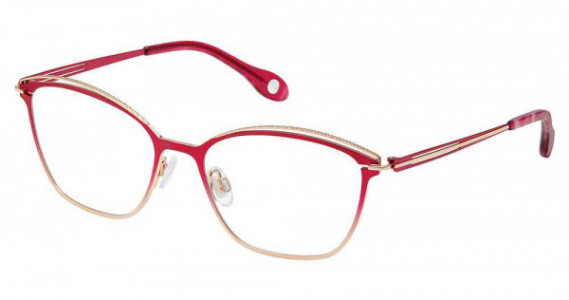 Fysh UK F-3696 Eyeglasses, M208-FUCHSIA ROSE GOLD