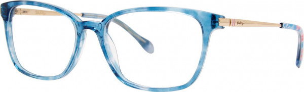 Lilly Pulitzer Rossi Eyeglasses, Aqua