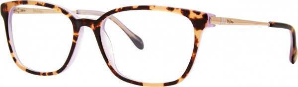 Lilly Pulitzer Rossi Eyeglasses, Lilac Tortoise