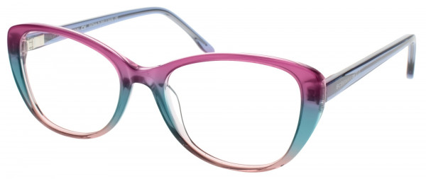 BCBGMAXAZRIA FATIMA Eyeglasses, Purple Fade