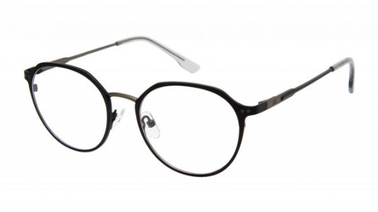New Balance NB 537 Eyeglasses, 1-BLACK/GUNMETAL