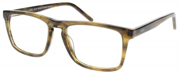 IZOD 2104 Eyeglasses, Brown Vintage Horn