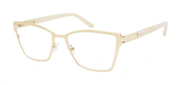 Rocawear RO615 Eyeglasses, GLDWH GOLD/WHITE