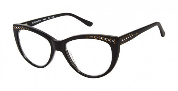 Rocawear RO616 RO615 Eyeglasses, OX BLACK