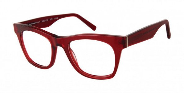 Martha Stewart MSO129 Eyeglasses, WN WINE CRYSTAL