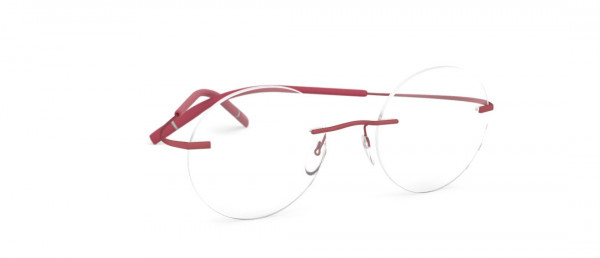 Silhouette TMA - The Icon II CK Eyeglasses, 3040 Carnelian Red