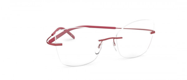 Silhouette TMA - The Icon II MH Eyeglasses, 3040 Carnelian Red
