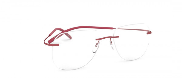 Silhouette TMA - The Icon II MI Eyeglasses, 3040 Carnelian Red