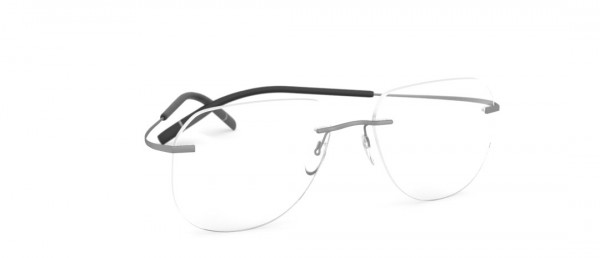 Silhouette TMA - The Icon II MI Eyeglasses, 6760 Mystic Ruthenium