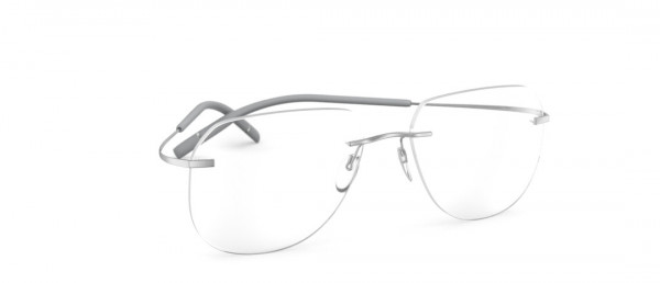 Silhouette TMA - The Icon II MI Eyeglasses, 7000 Spheric Silver