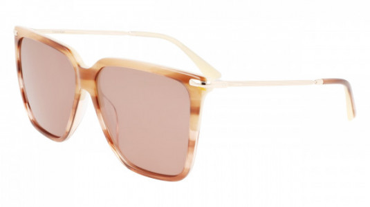 Calvin Klein CK22531S Sunglasses, (240) STRIPED BROWN