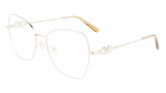 Ferragamo SF2221 Eyeglasses, (712) LIGHT GOLD