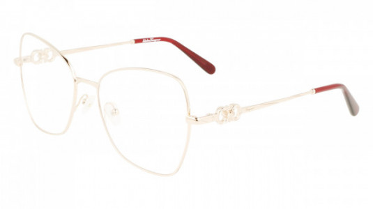 Ferragamo SF2221 Eyeglasses, (770) ROSE GOLD
