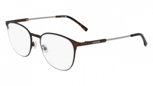Lacoste L2288 Eyeglasses, (201) MATTE BROWN