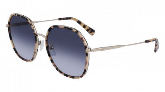 Longchamp LO163S Sunglasses, (743) GOLD/VINTAGE HAVANA