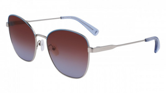 Longchamp LO164S Sunglasses, (043) SILVER/AZURE