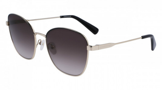 Longchamp LO164S Sunglasses, (728) GOLD/BLACK