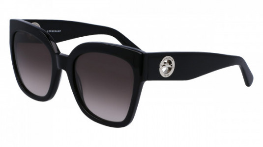 Longchamp LO717S Sunglasses, (001) BLACK
