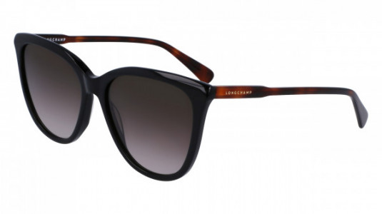 Longchamp LO718S Sunglasses, (001) BLACK