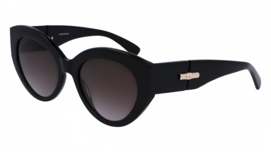 Longchamp LO722S Sunglasses, (001) BLACK
