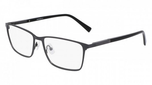 Marchon M-2024 Eyeglasses, (002) SATIN BLACK