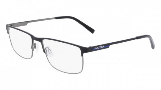 Nautica N7328 Eyeglasses, (005) MATTE BLACK