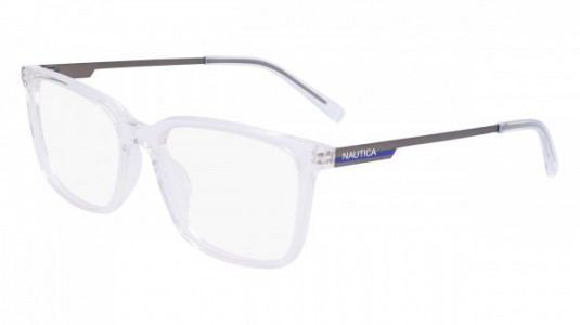Nautica N8173 Eyeglasses, (909) CRYSTAL
