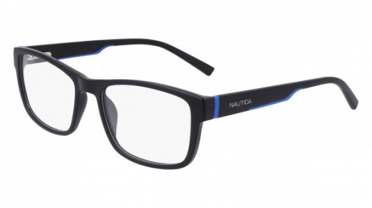 Nautica N8175 Eyeglasses, (005) MATTE BLACK