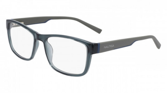 Nautica N8175 Eyeglasses, (015) CRYSTAL GREY