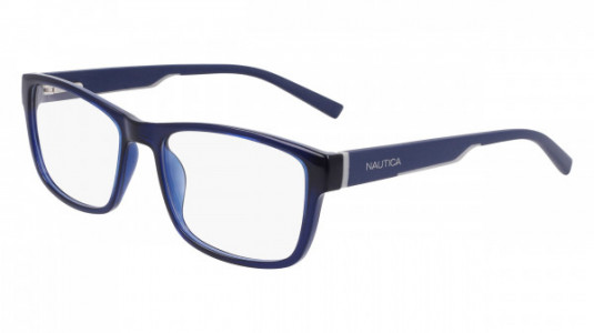Nautica N8175 Eyeglasses, (420) CRYSTAL NAVY