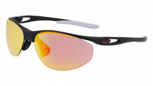 Nike NIKE AERIAL M DZ7354 Sunglasses, (011) BLACK/RED MIRROR