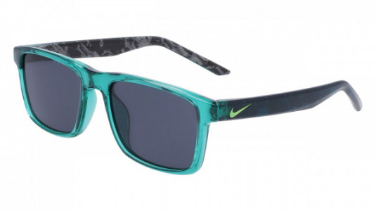 Nike NIKE CHEER DZ7380 Sunglasses, (370) NEPTUNE GREEN/DARK GREY