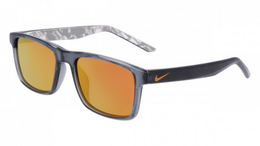 Nike NIKE CHEER M DZ7381 Sunglasses, (021) DARK GREY/ORANGE MIRROR