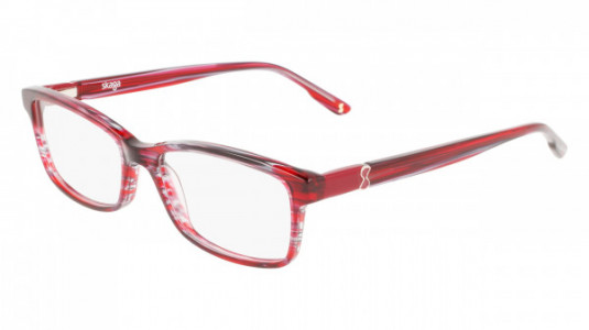 Skaga SK2879 VARAKTIG Eyeglasses, (600) STRIPED RED
