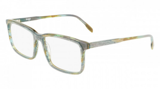 Skaga SK2880 ANSVAR Eyeglasses, (200) STRIPED BROWN/GREEN/BLUE