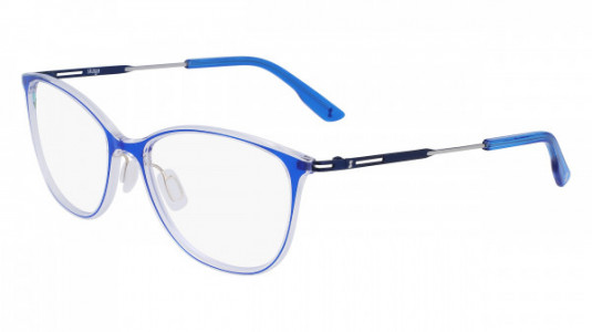 Skaga SK2881 FRAMSTEG Eyeglasses, (400) BLUE/CRYSTAL