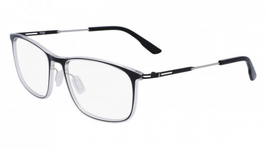 Skaga SK2882 EXISTENS Eyeglasses, (001) BLACK/CRYSTAL