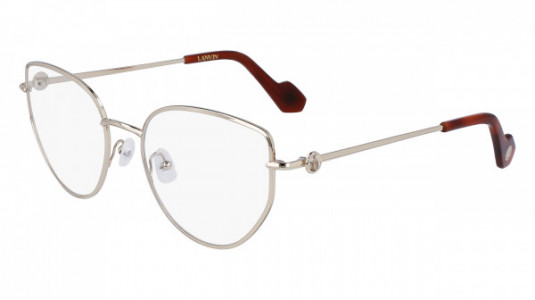 Lanvin LNV2120 Eyeglasses, (722) MEDIUM GOLD