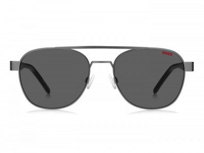 HUGO HG 1196/S Sunglasses, 0R80 MATTE RUTHENIUM