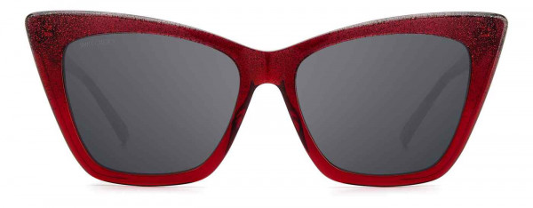 Jimmy Choo Safilo LUCINE/S Sunglasses, 0DXL RED GLITTER