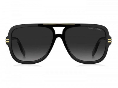 Marc Jacobs MARC 637/S Sunglasses, 0807 BLACK